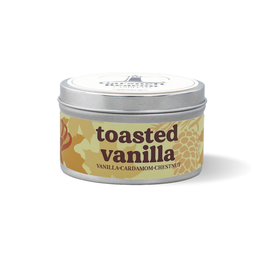 Toasted Vanilla Candle - Vanilla, Cardamom, Chestnut Scent
