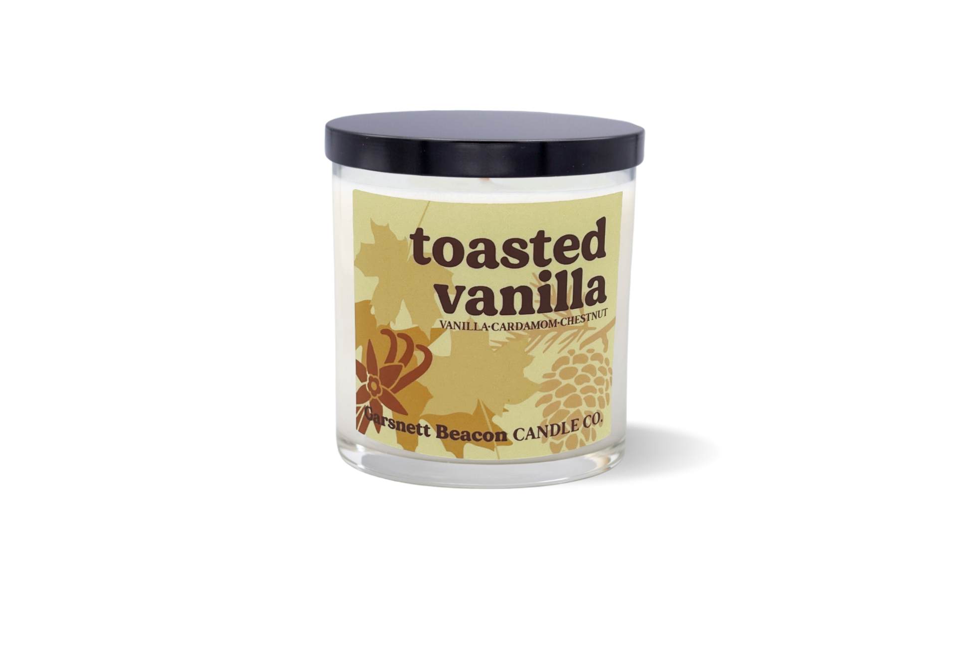 Toasted Vanilla Candle - Vanilla, Cardamom, Chestnut Scent