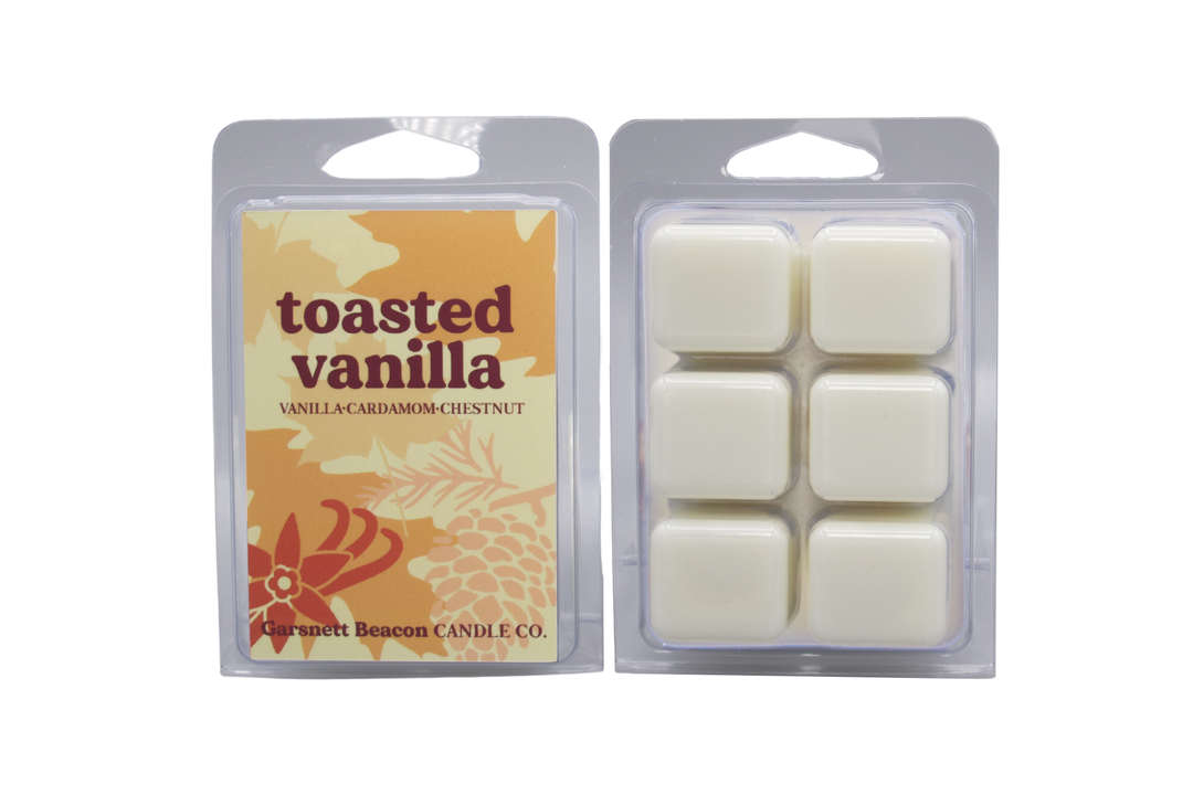 Toasted Vanilla Wax Melts - Vanilla, Cardamom, Chestnut Scent