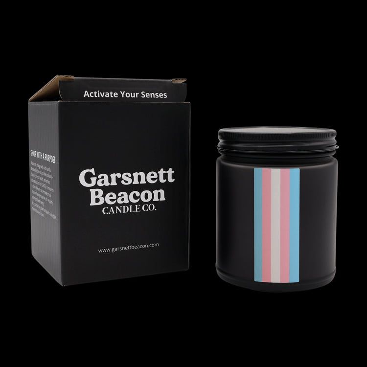 Transgender Pride Candle - Citrus Agave Scent