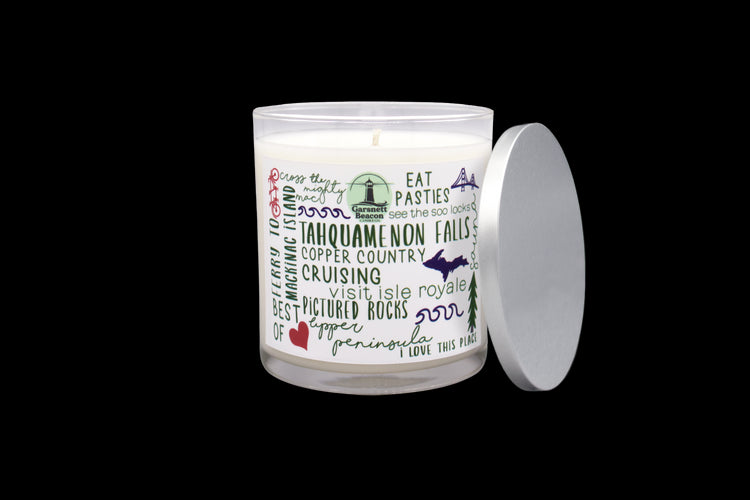 Upper Peninsula Michigan - Things to Do Scented Candle