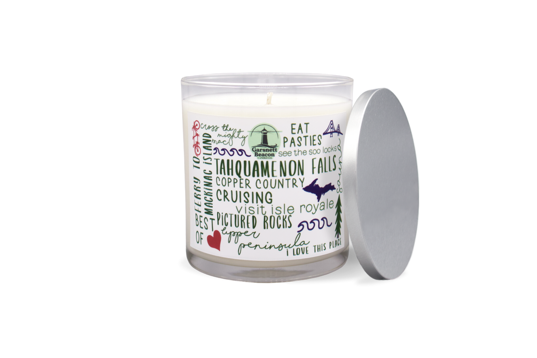 Upper Peninsula Michigan - Things to Do Scented Candle