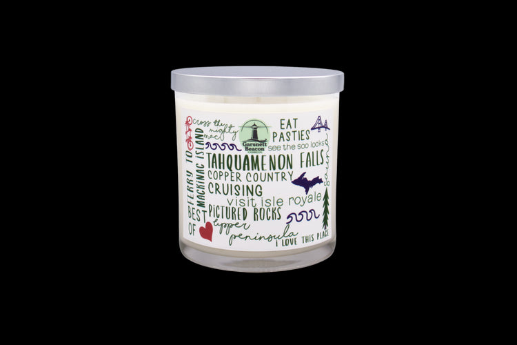 Upper Peninsula Michigan - Things to Do Scented Candle