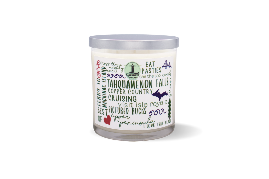Upper Peninsula Michigan - Things to Do Scented Candle