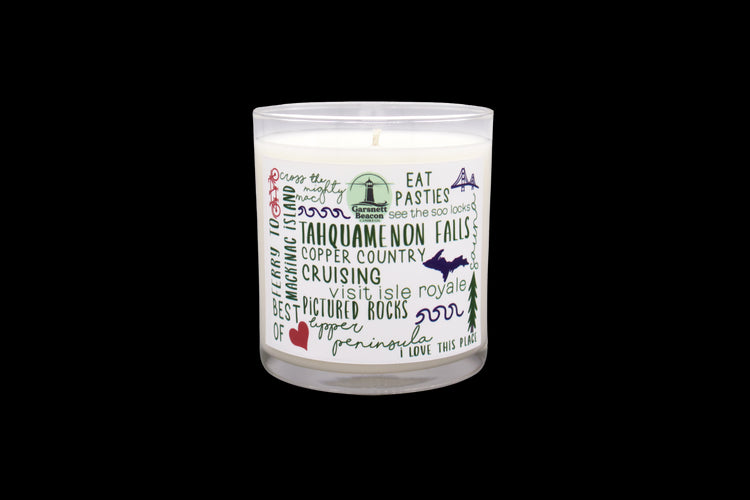 Upper Peninsula Michigan - Things to Do Scented Candle