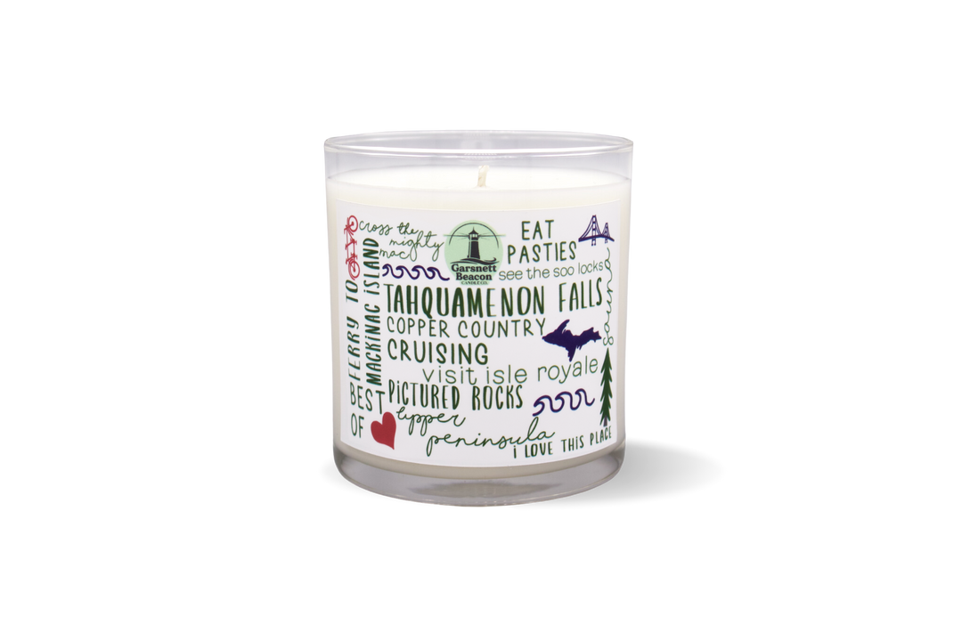 Upper Peninsula Michigan - Things to Do Scented Candle