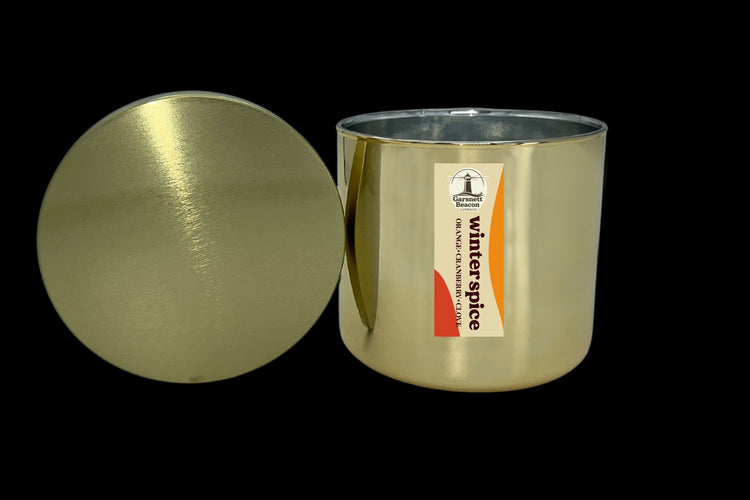 Winter Spice Candle - Orange, Cranberry, Clove Scent