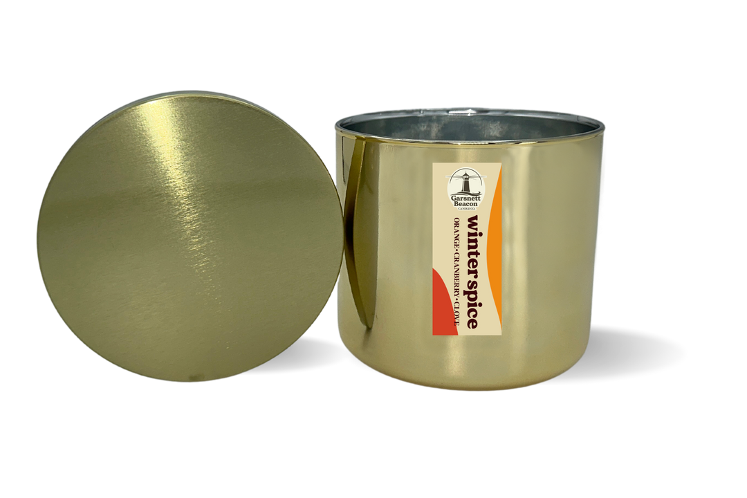 Winter Spice Candle - Orange, Cranberry, Clove Scent