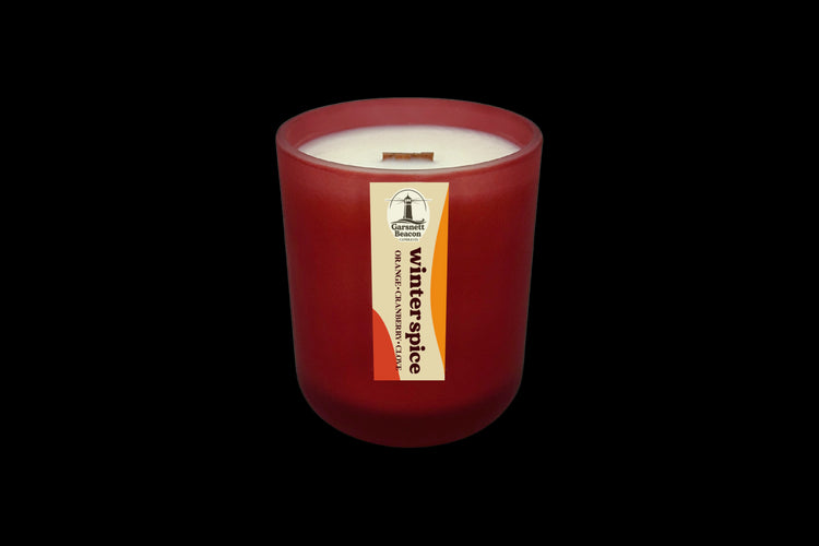 Winter Spice Candle - Orange, Cranberry, Clove Scent
