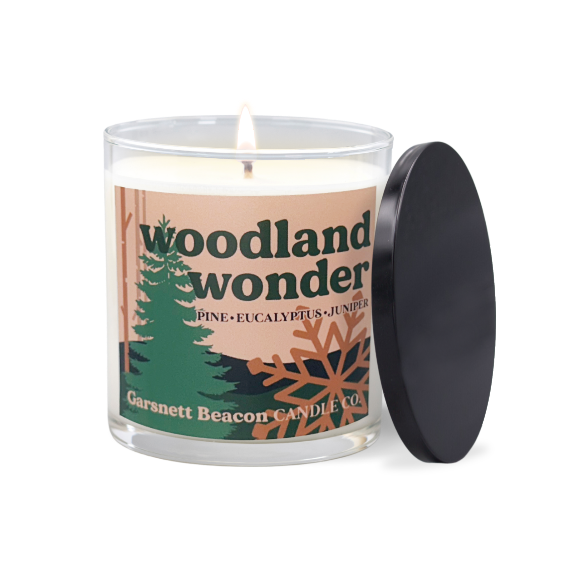 Woodland Wonder Candle - Pine, Eucalyptus, Juniper Scent
