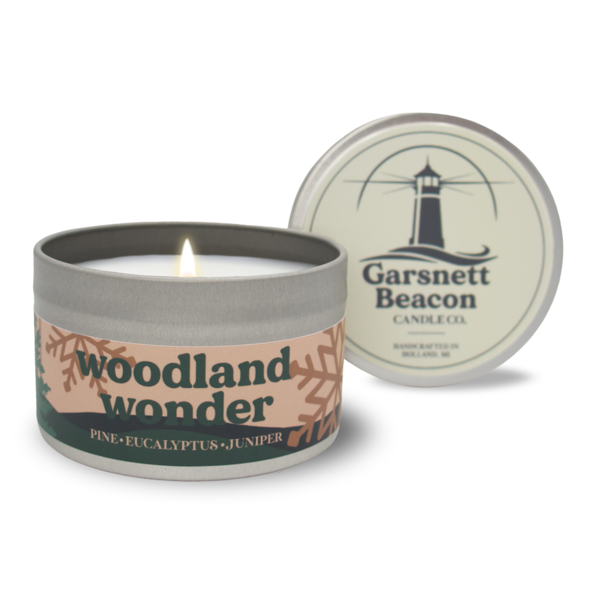 Woodland Wonder Candle - Pine, Eucalyptus, Juniper Scent