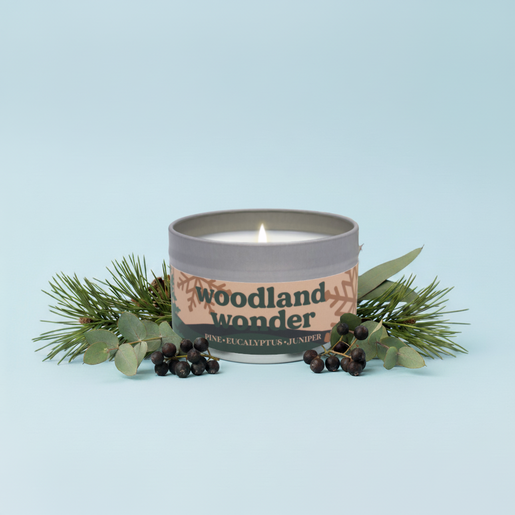 Woodland Wonder Candle - Pine, Eucalyptus, Juniper Scent