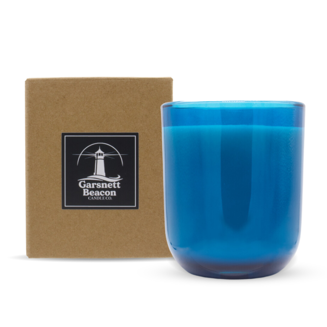 White Oak + Arctic Glow Wooden Wick Candle - Aloe, Oak, Vanilla Scent