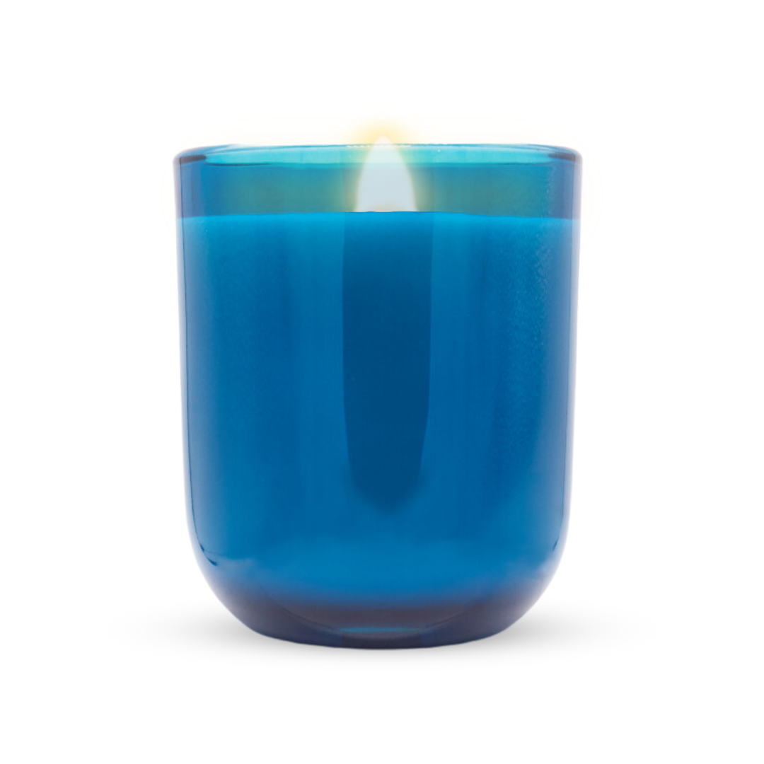 White Oak + Arctic Glow Wooden Wick Candle - Aloe, Oak, Vanilla Scent