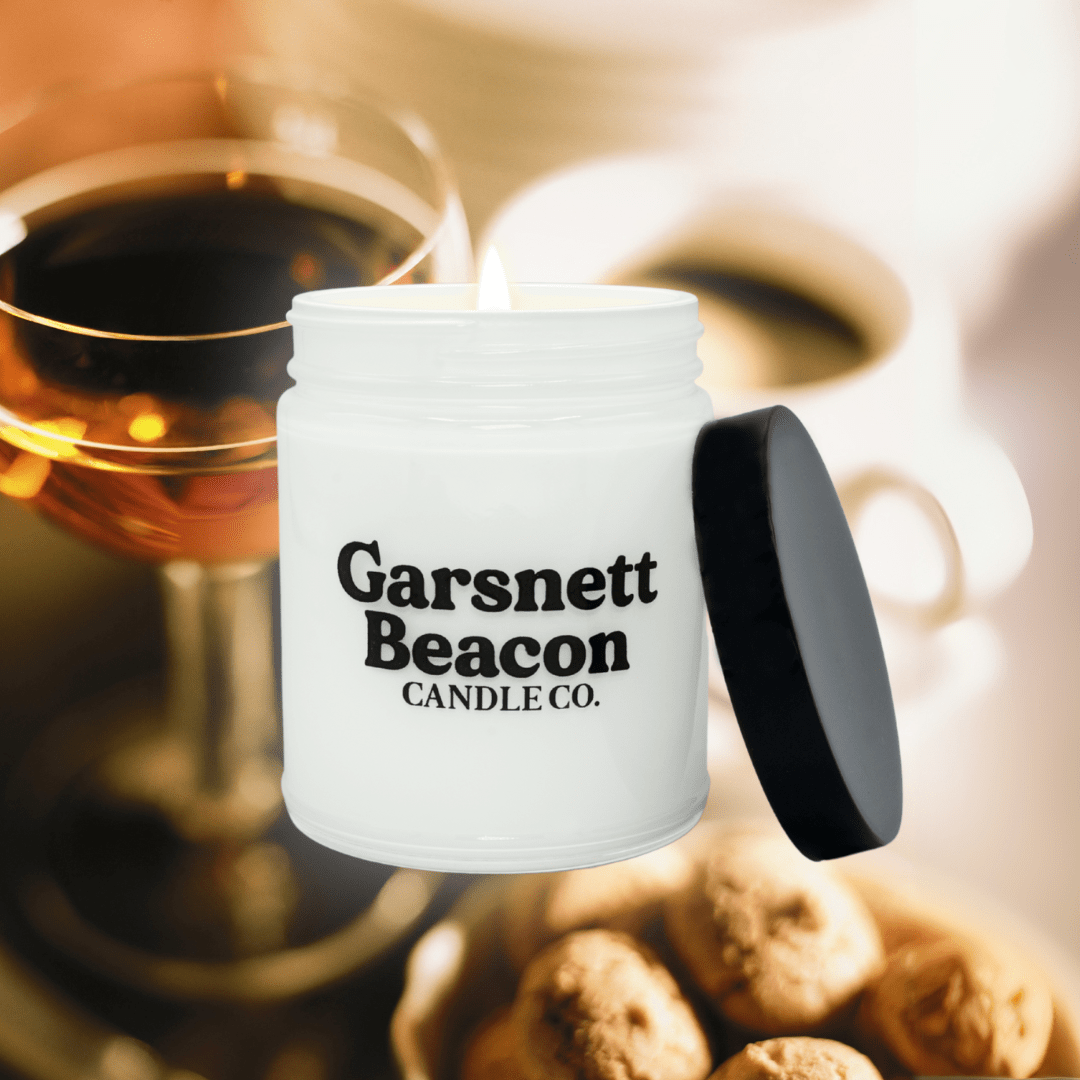 Amaretto & Warm Vanilla Soy Candle | Garsnett Beacon