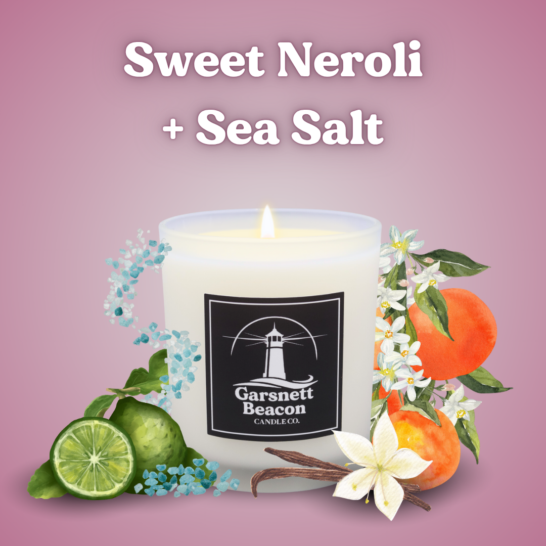 Sweet Neroli + Sea Salt - August Candle of the Month