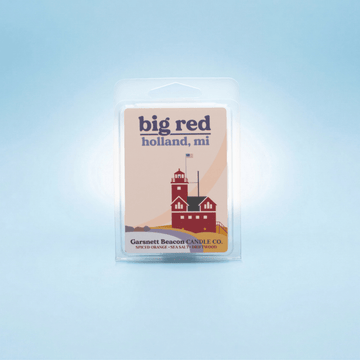 Big Red Lighthouse Holland Michigan Wax Melts | Garsnett Beacon