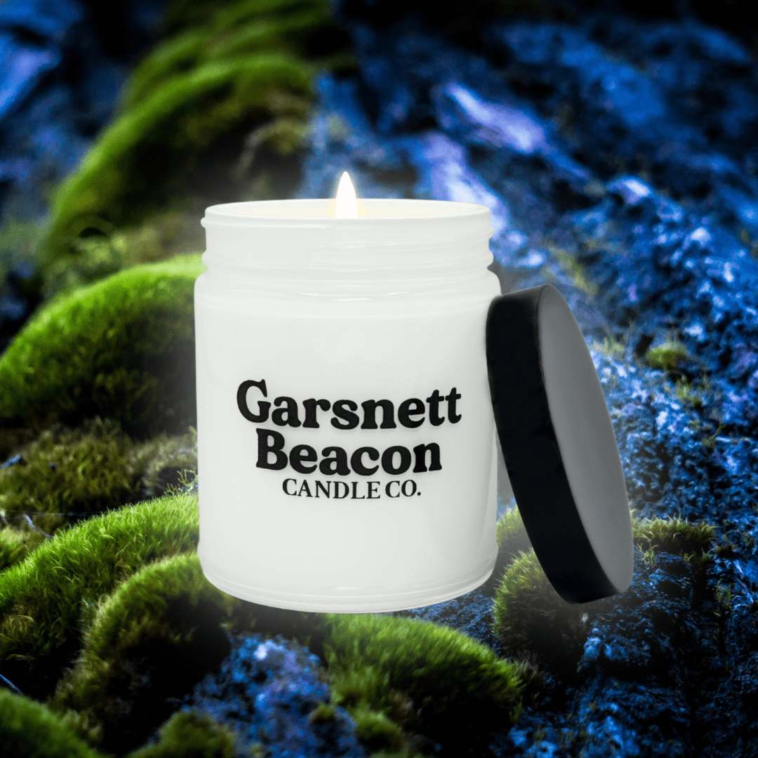 Black Coral & Moss Soy Candle | Garsnett Beacon