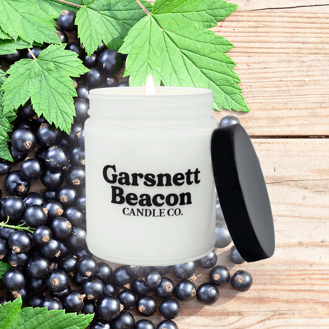 Black Currant Soy Candle | Garsnett Beacon