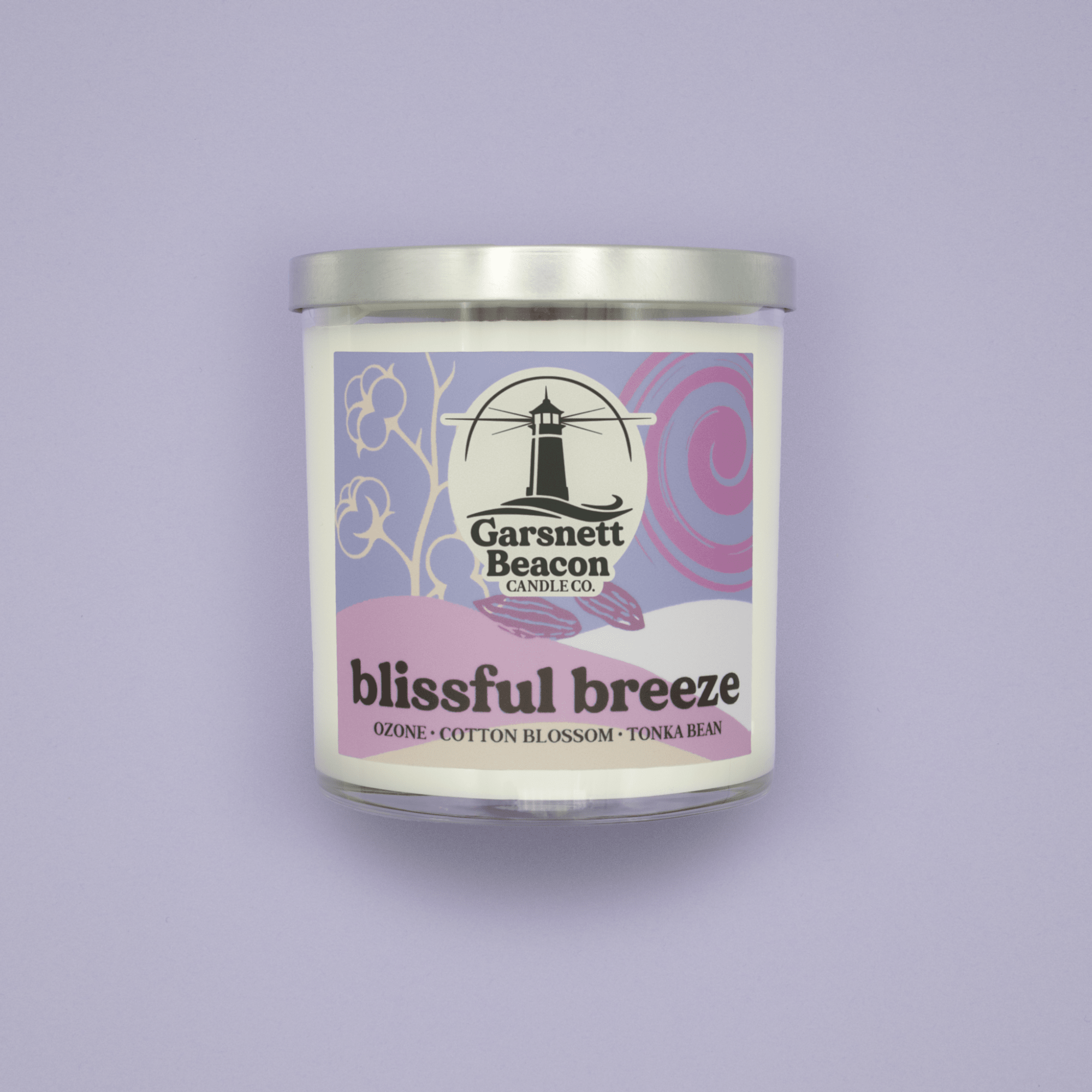 Blissful Breeze Soy Candle | Garsnett Beacon