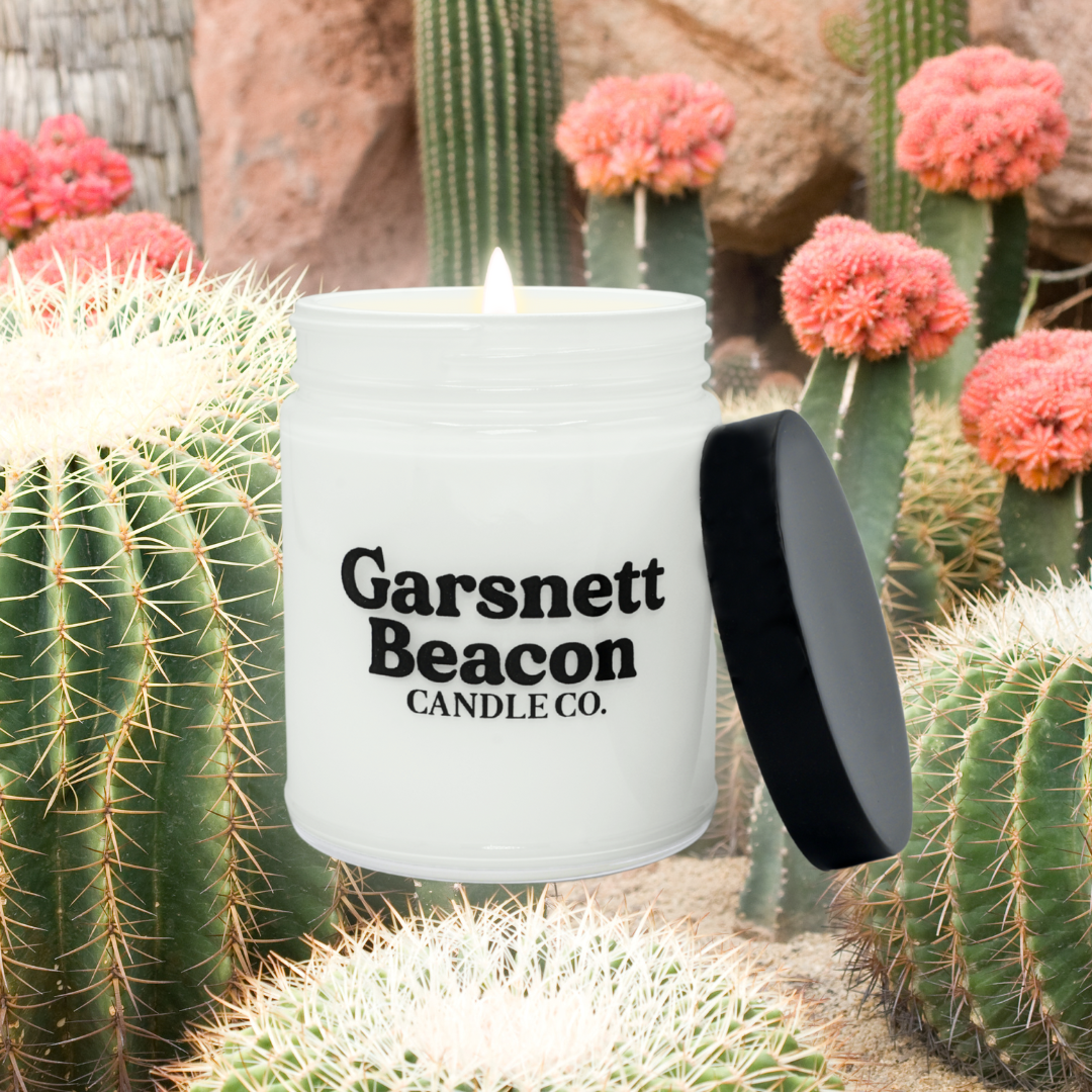 Cactus Flower Soy Candle | Garsnett Beacon
