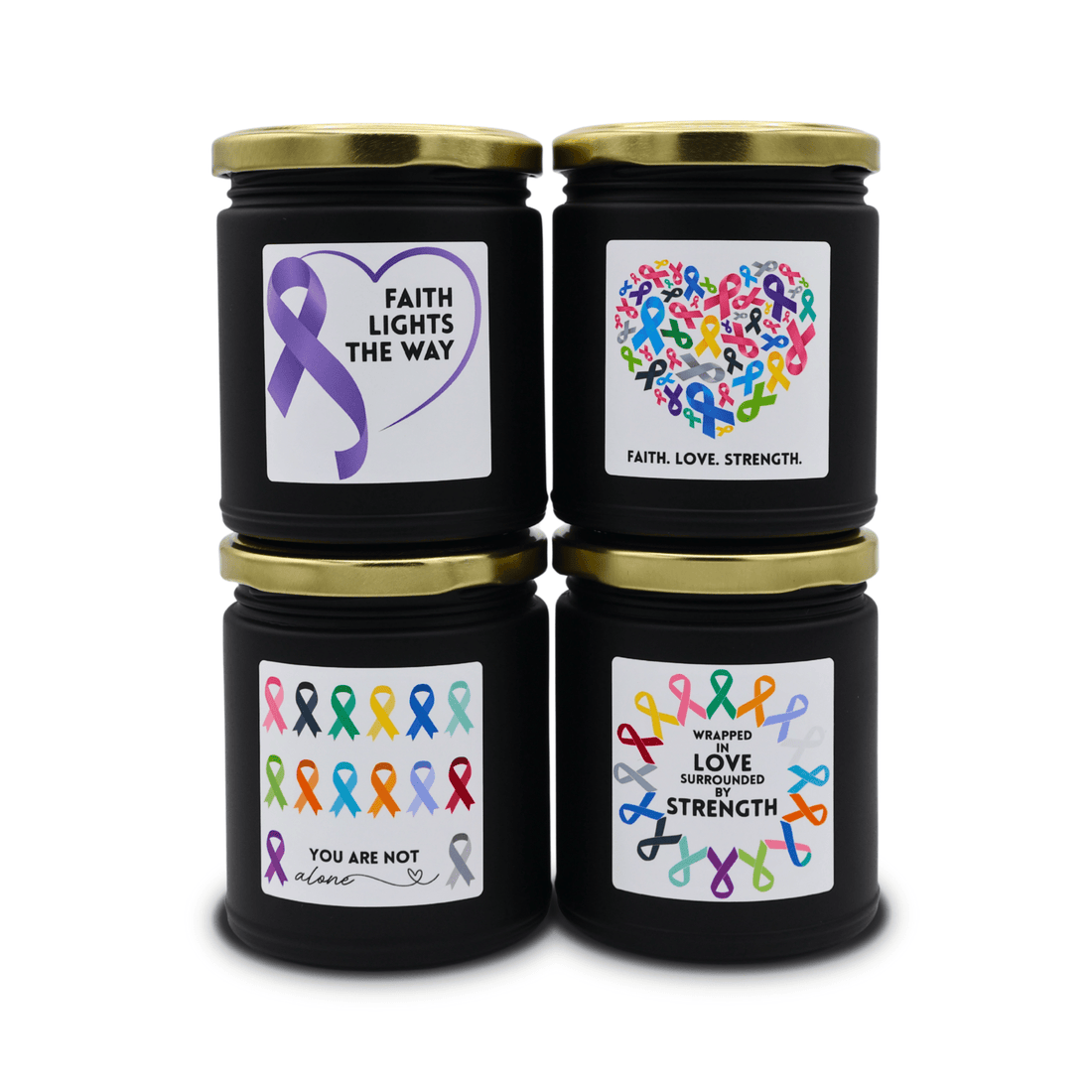 Cancer Awareness Candle Bundle | Garsnett Beacon