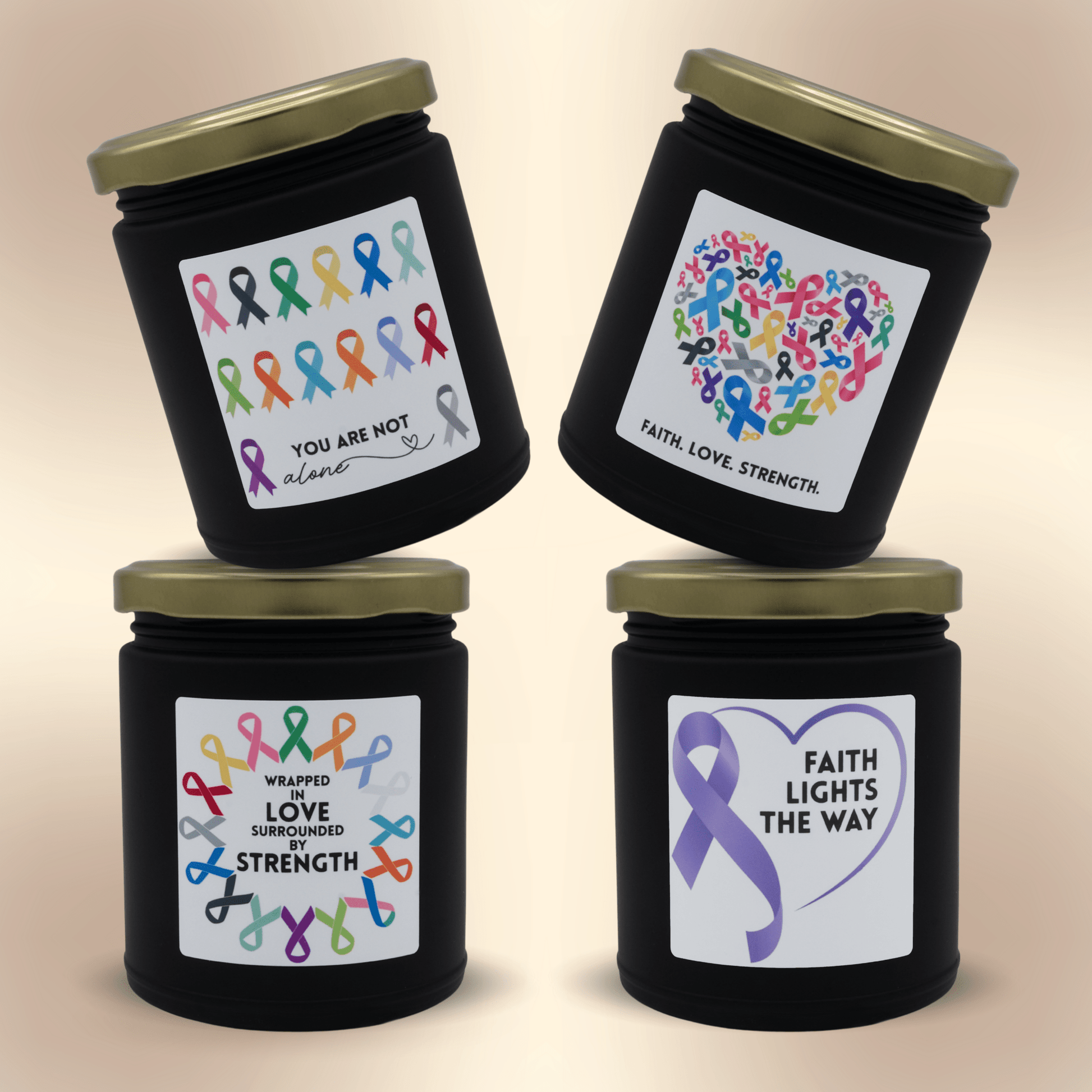 Cancer Awareness Candle Bundle | Garsnett Beacon