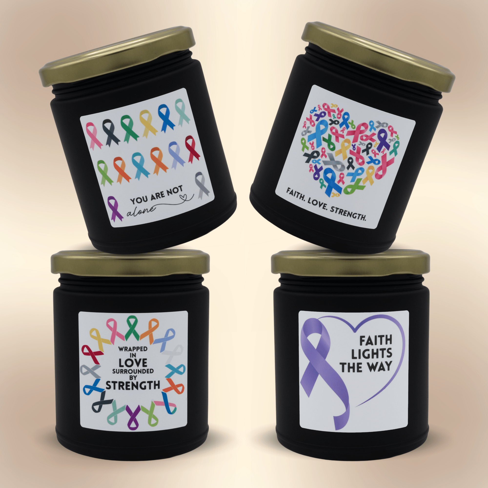 Cancer Awareness Candle Bundle | Garsnett Beacon
