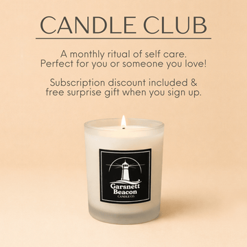 Candle Club Candle of the Month Subscription | Garsnett Beacon