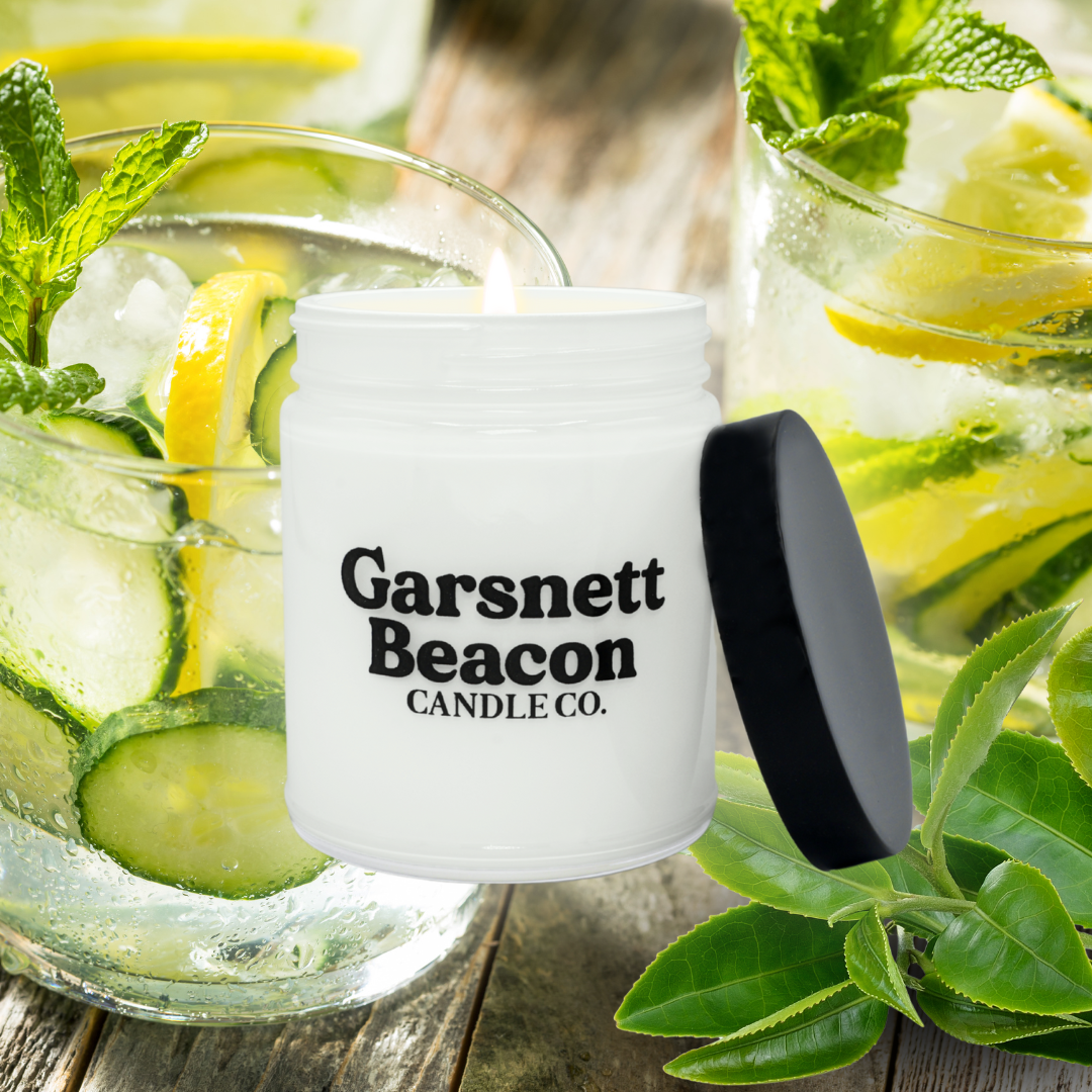 Cucumber & Green Tea Soy Candle | Garsnett Beacon