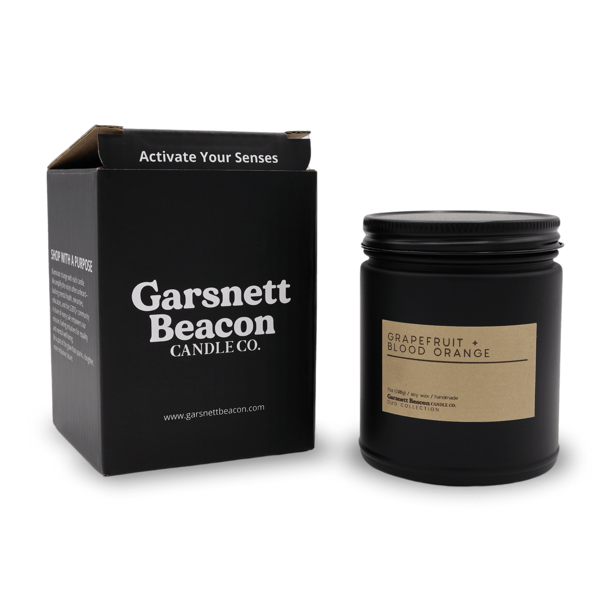 Grapefruit + Blood Orange OUT LOUD DUO Candles | Garsnett Beacon