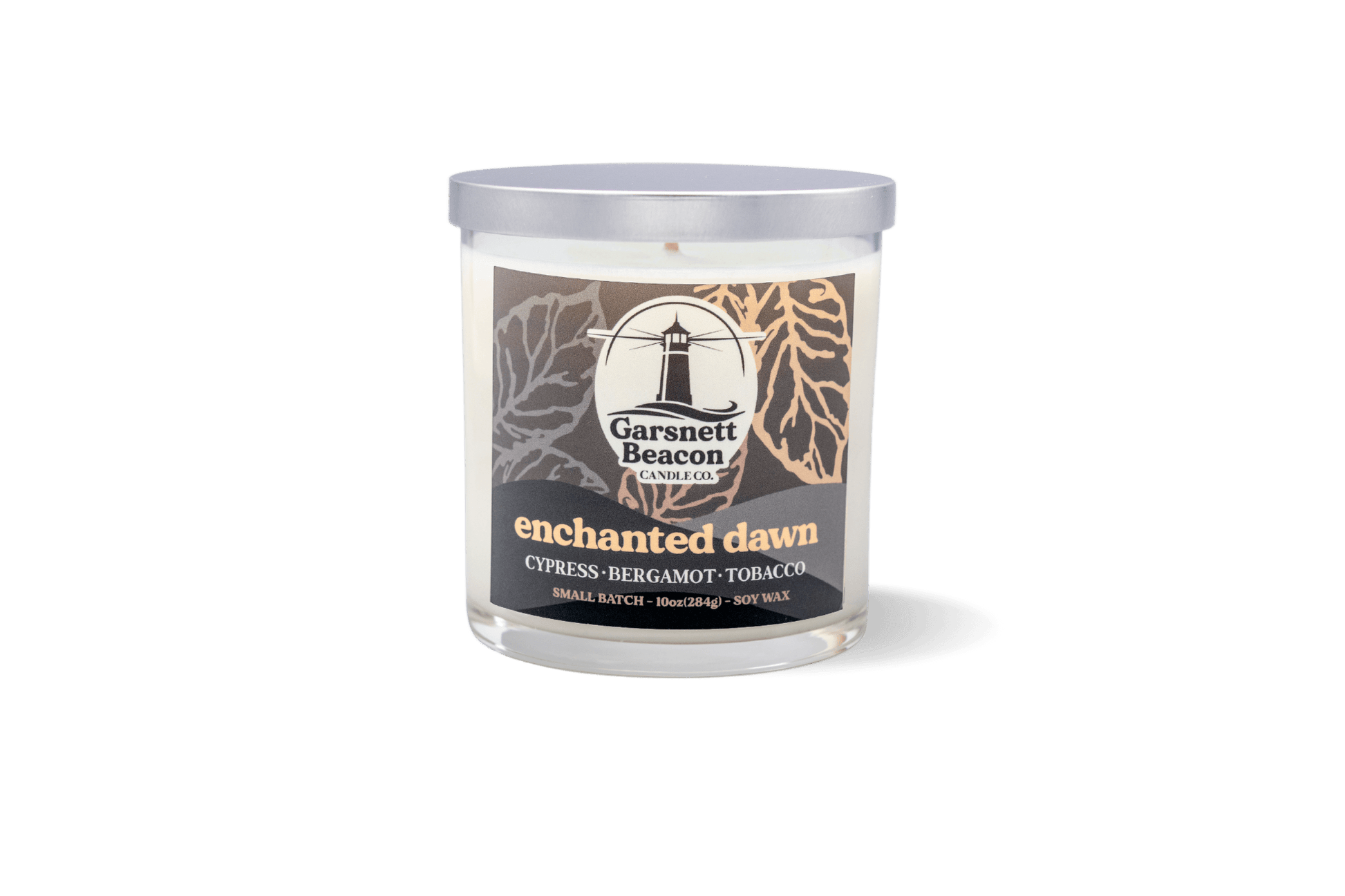 Enchanted Dawn Candle - Cypress, Bergamot, Tobacco Scent