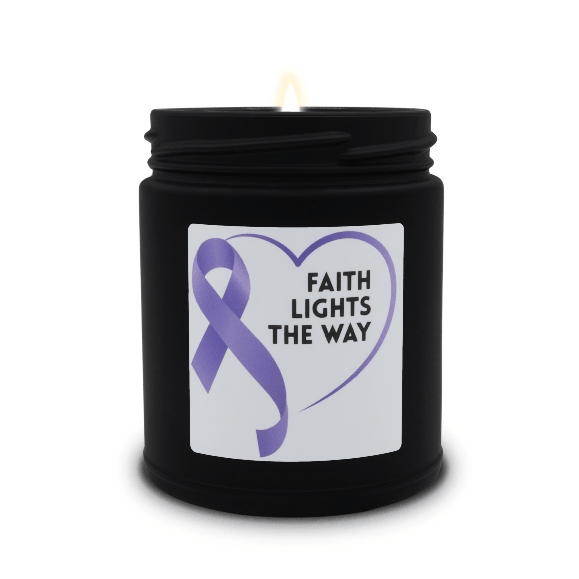 Faith Lights The Way Candle | Garsnett Beacon