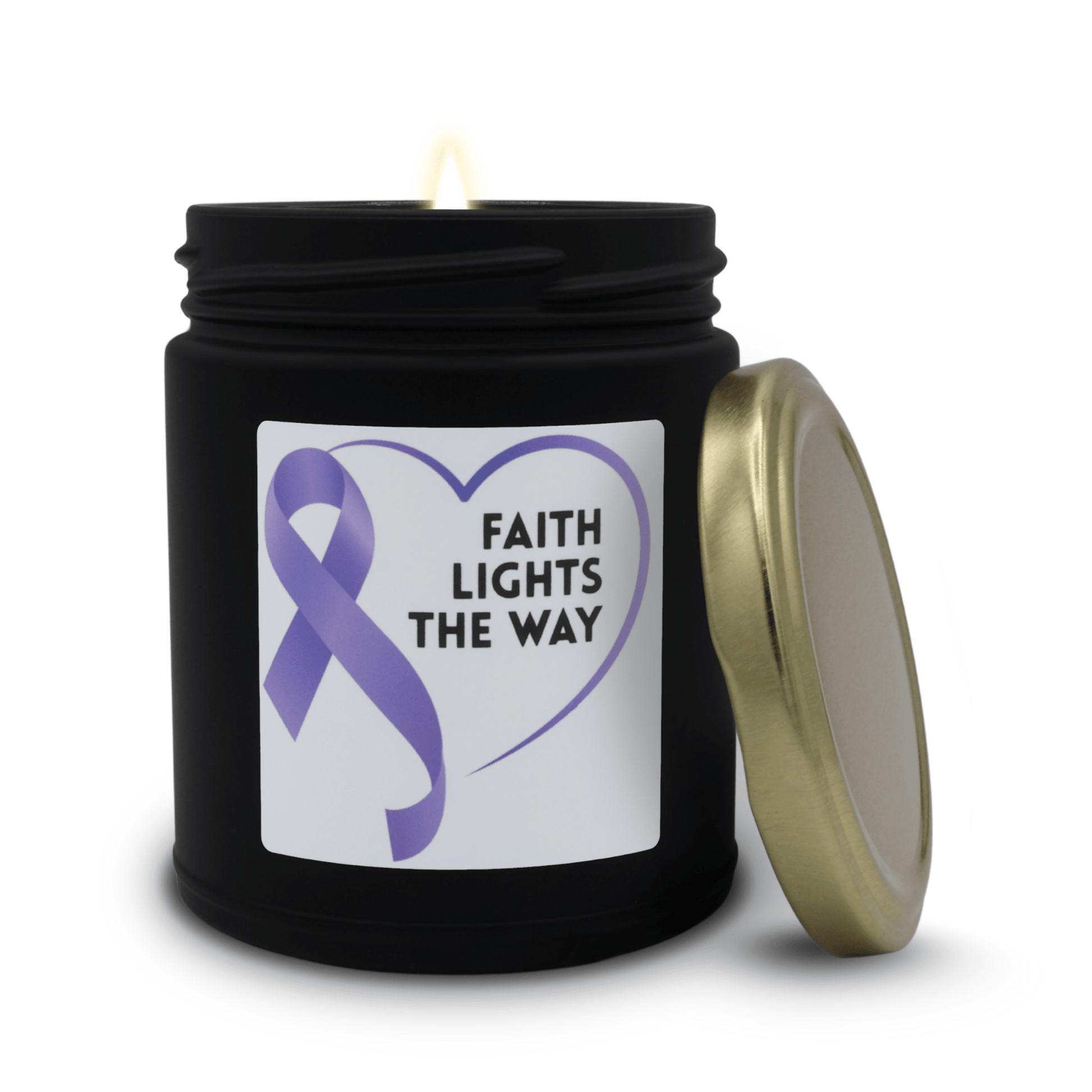 Faith Lights The Way Candle | Garsnett Beacon
