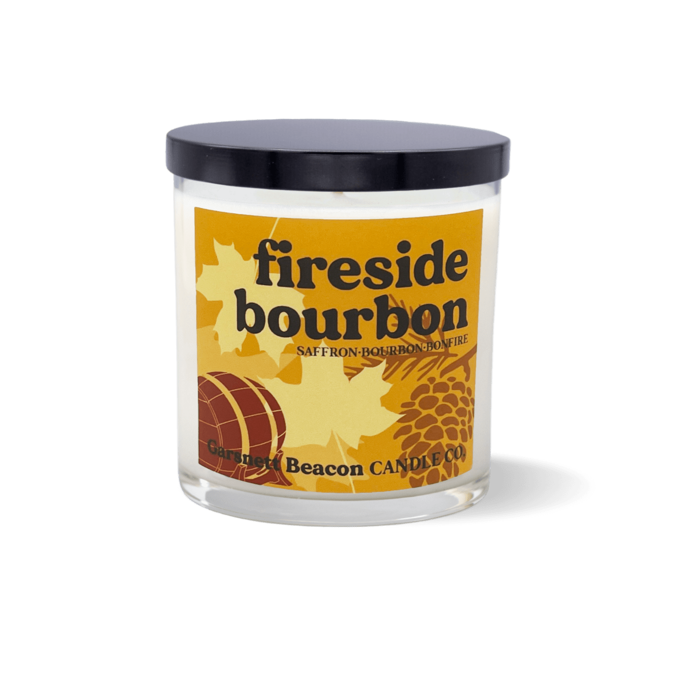 Fireside Bourbon Soy Candle | Garsnett Beacon