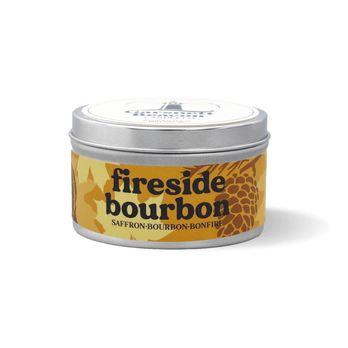 Fireside Bourbon Candle - Saffron, Bourbon, Bonfire Scent