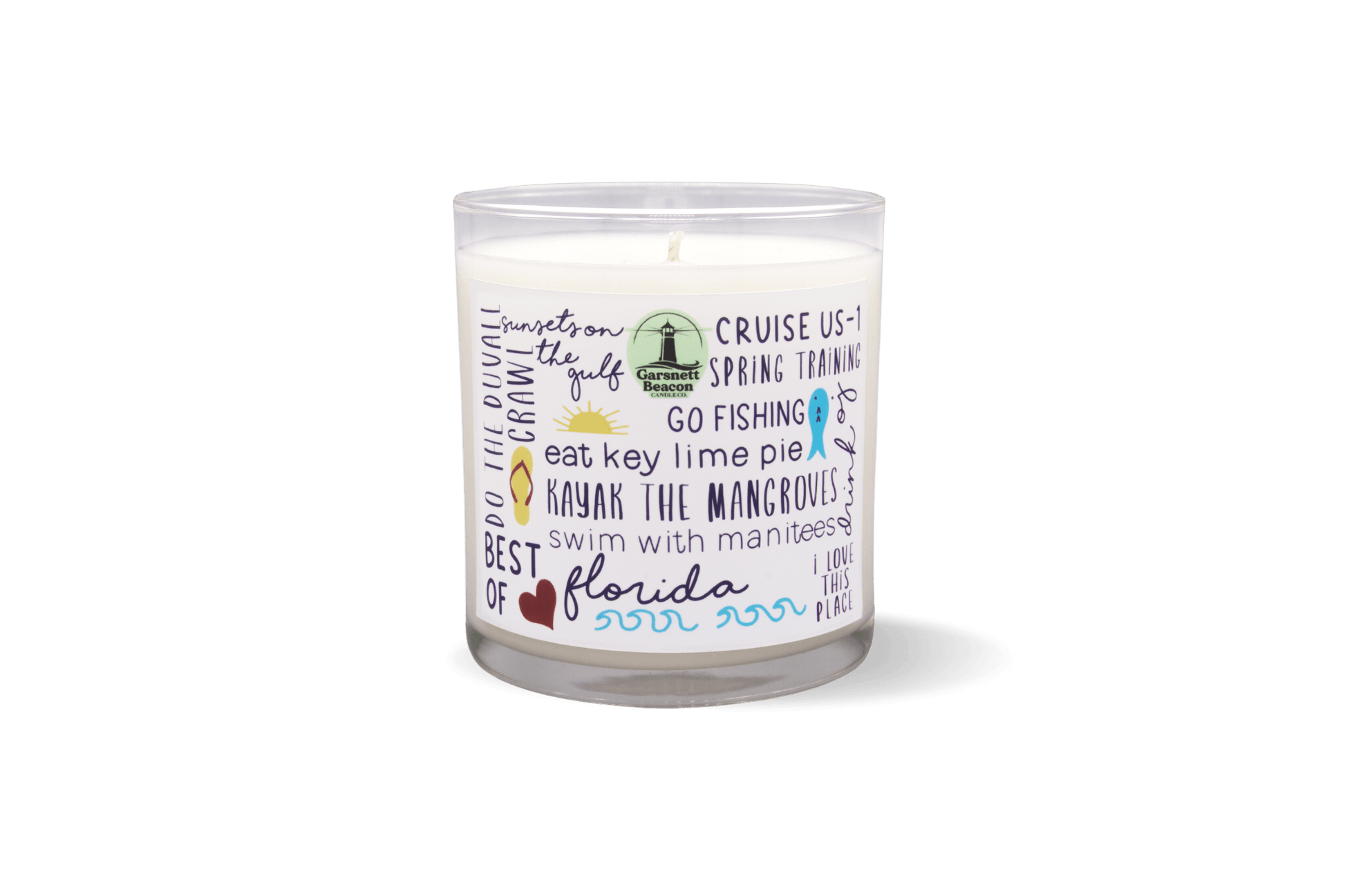 Florida - Things to Do Scented Candle.