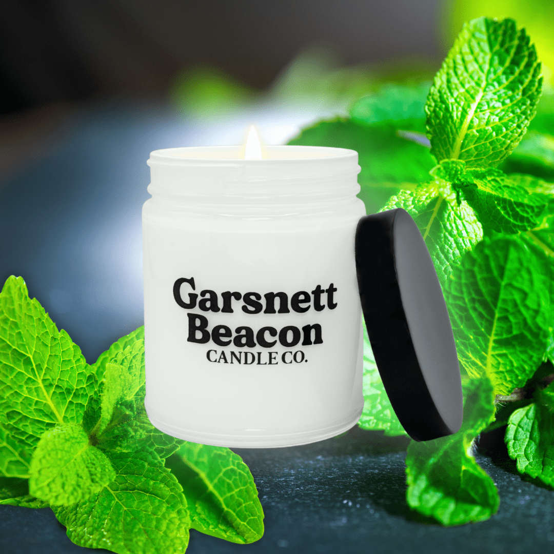 Fresh Mint Soy Candle | Garsnett Beacon