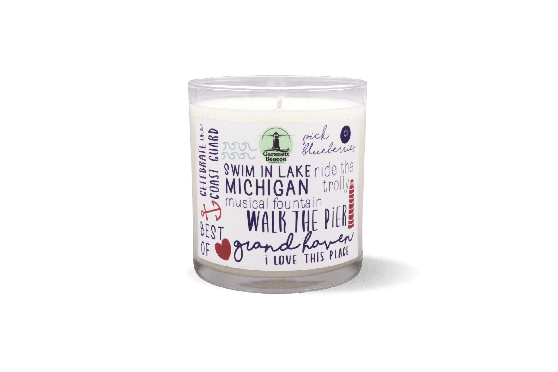 Grand Haven Michigan - Things to Do Scented CandleGrand Haven Michigan - Things to Do Scented Candle