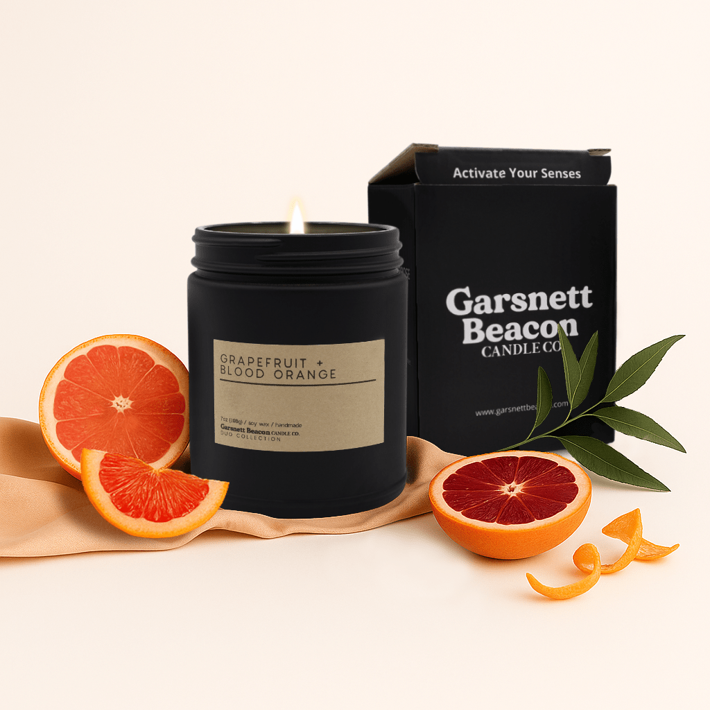 Grapefruit + Blood Orange OUT LOUD DUO Candles | Garsnett Beacon