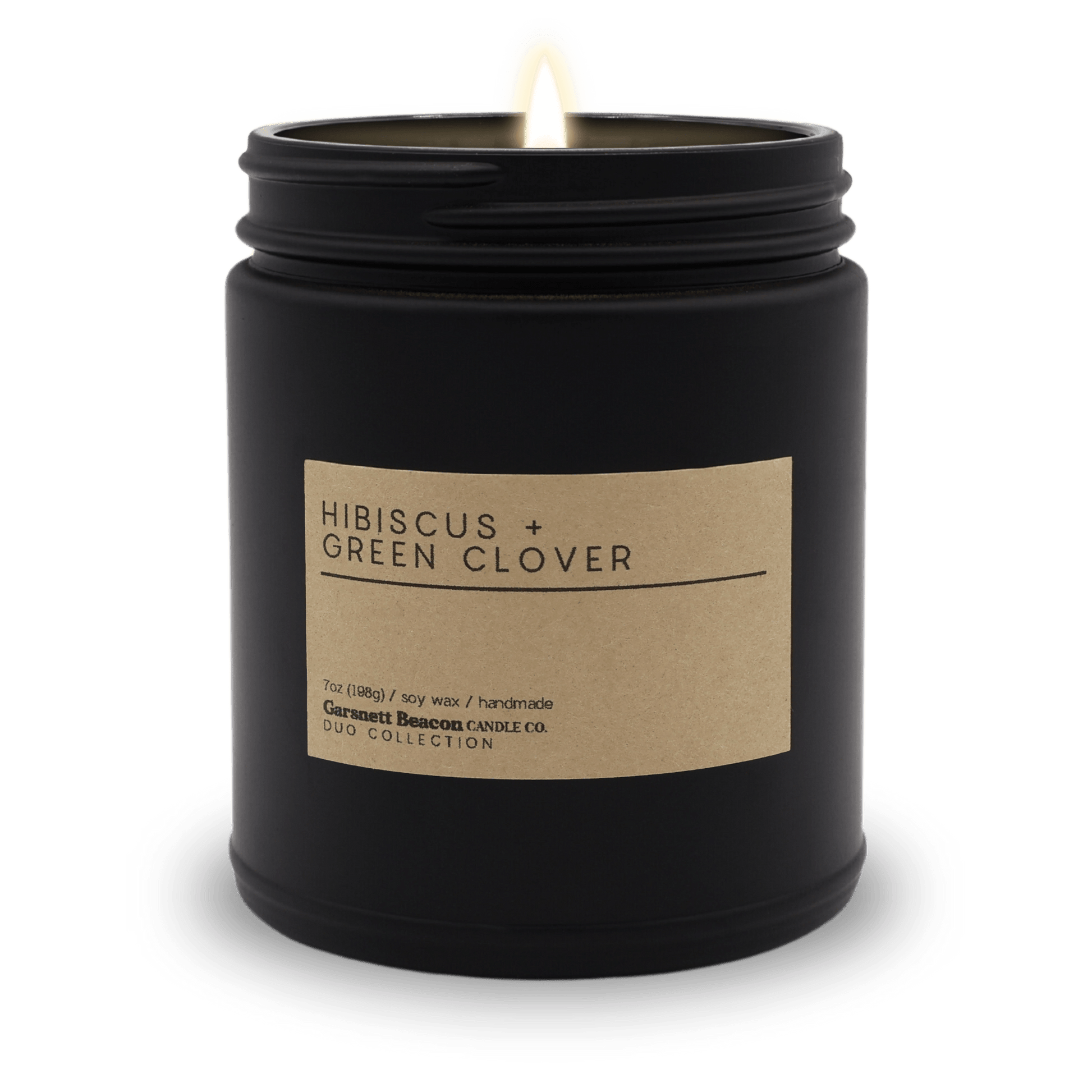 Hibiscus + Green Clover OUT LOUD DUO Candles | Garsnett Beacon