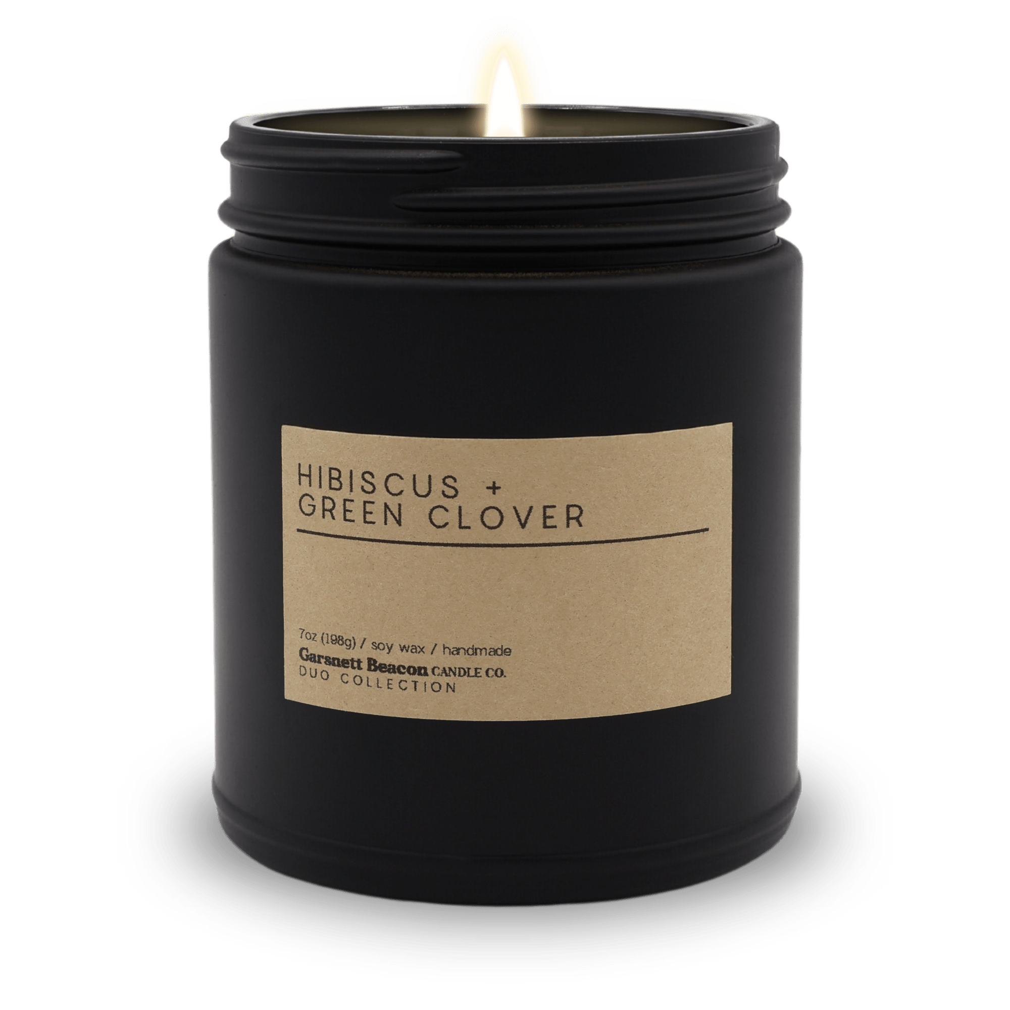 Hibiscus + Green Clover OUT LOUD DUO Candles | Garsnett Beacon