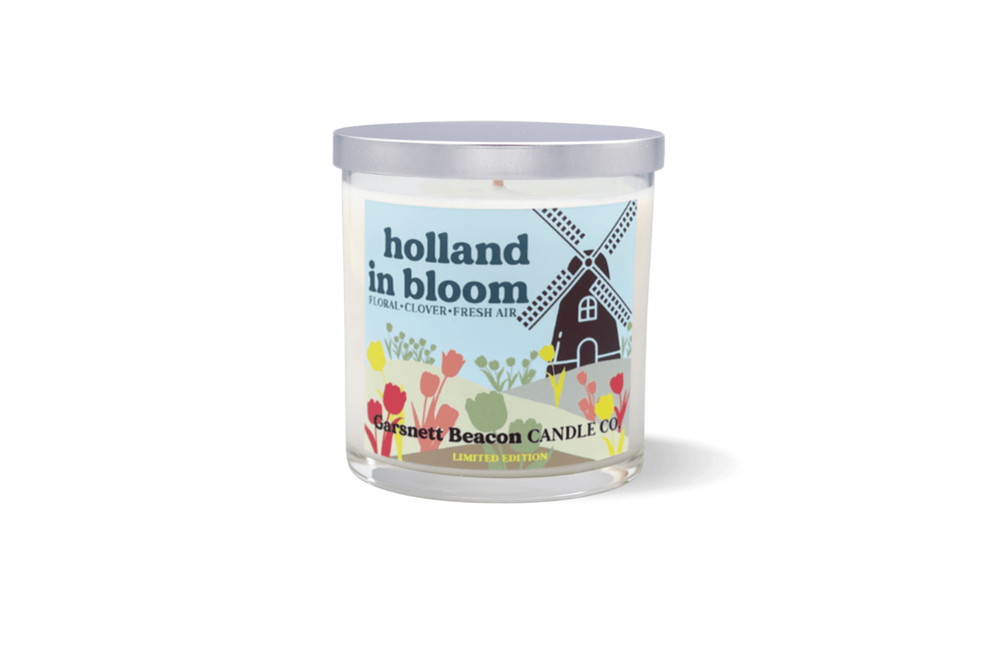 Holland In Bloom Tulip Time Holland Michigan Candle - Tulip, Floral, Ozone Scent