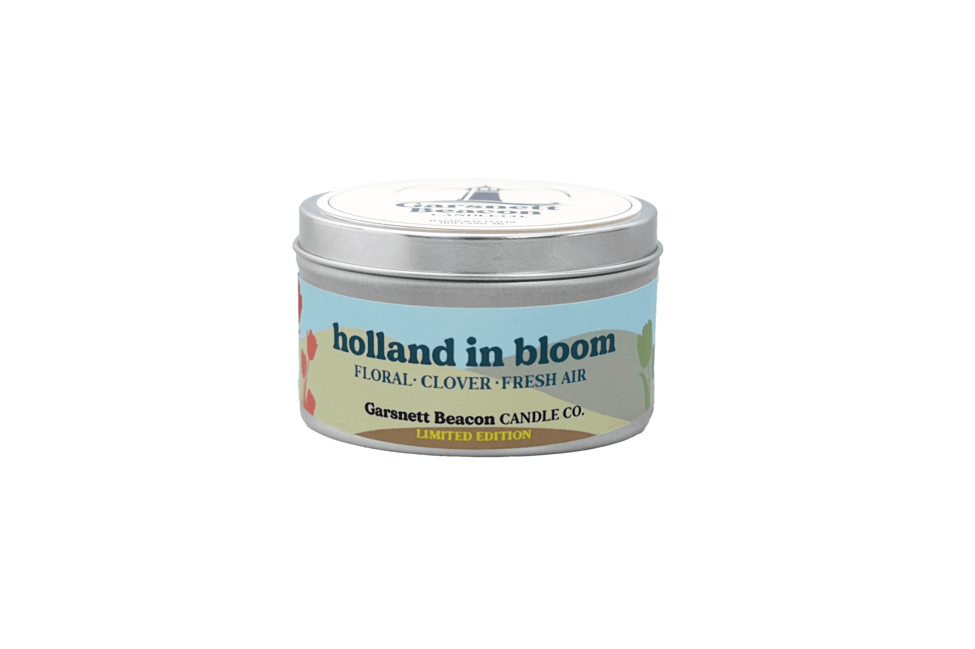 Holland In Bloom Tulip Time Holland Michigan Candle - Tulip, Floral, Ozone Scent