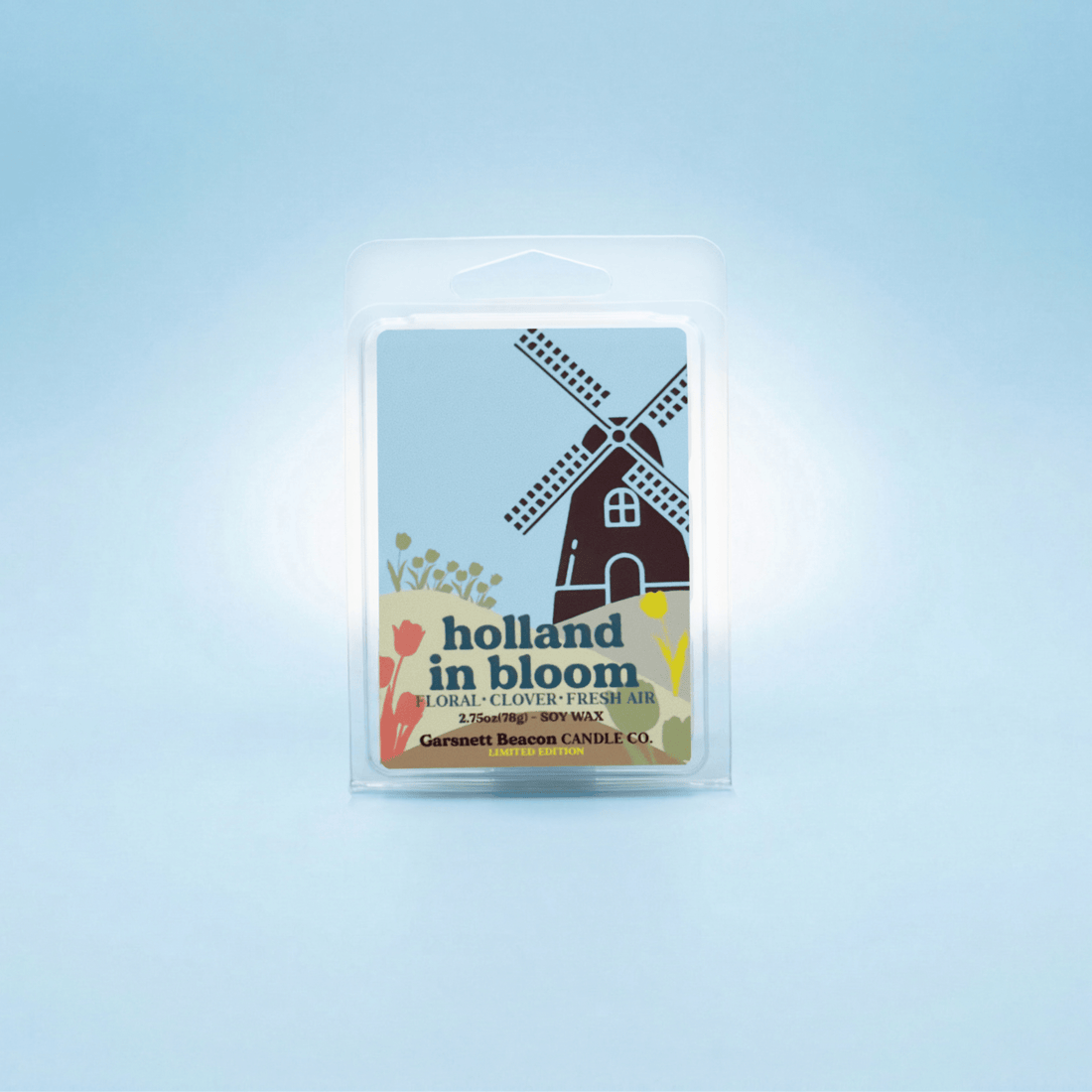 Holland In Bloom Tulip Time Wax Melts | Garsnett Beacon