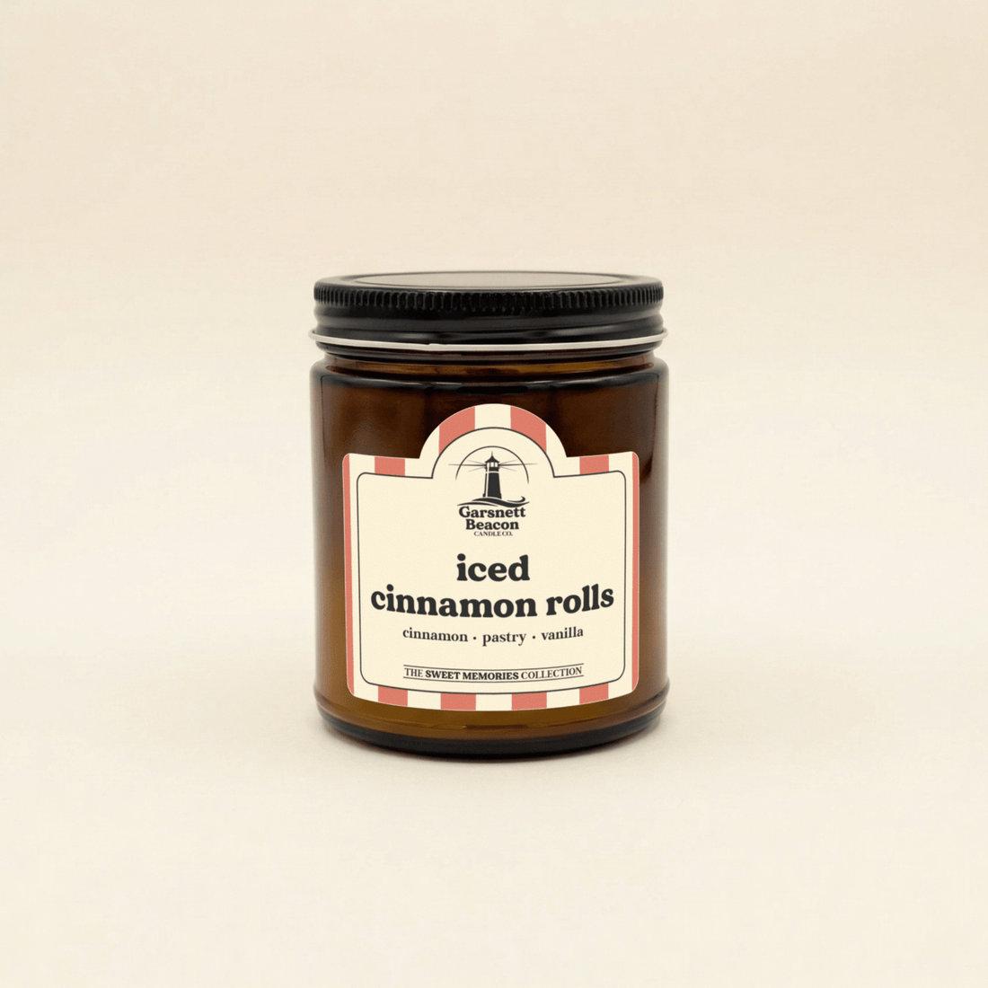 Iced Cinnamon Rolls Candle | Garsnett Beacon