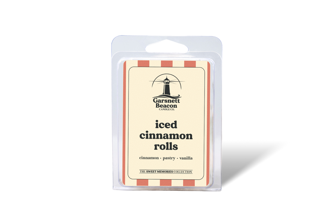 Iced Cinnamon Rolls Wax Melts - Cinnamon, Pastry, Vanilla Scent
