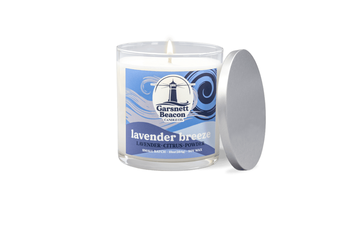 Lavender Breeze Soy Candle | Garsnett Beacon
