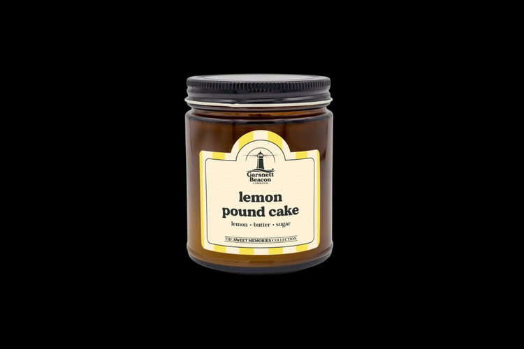 Lemon Pound Cake Candle - Lemon, Butter, Sugar Scent