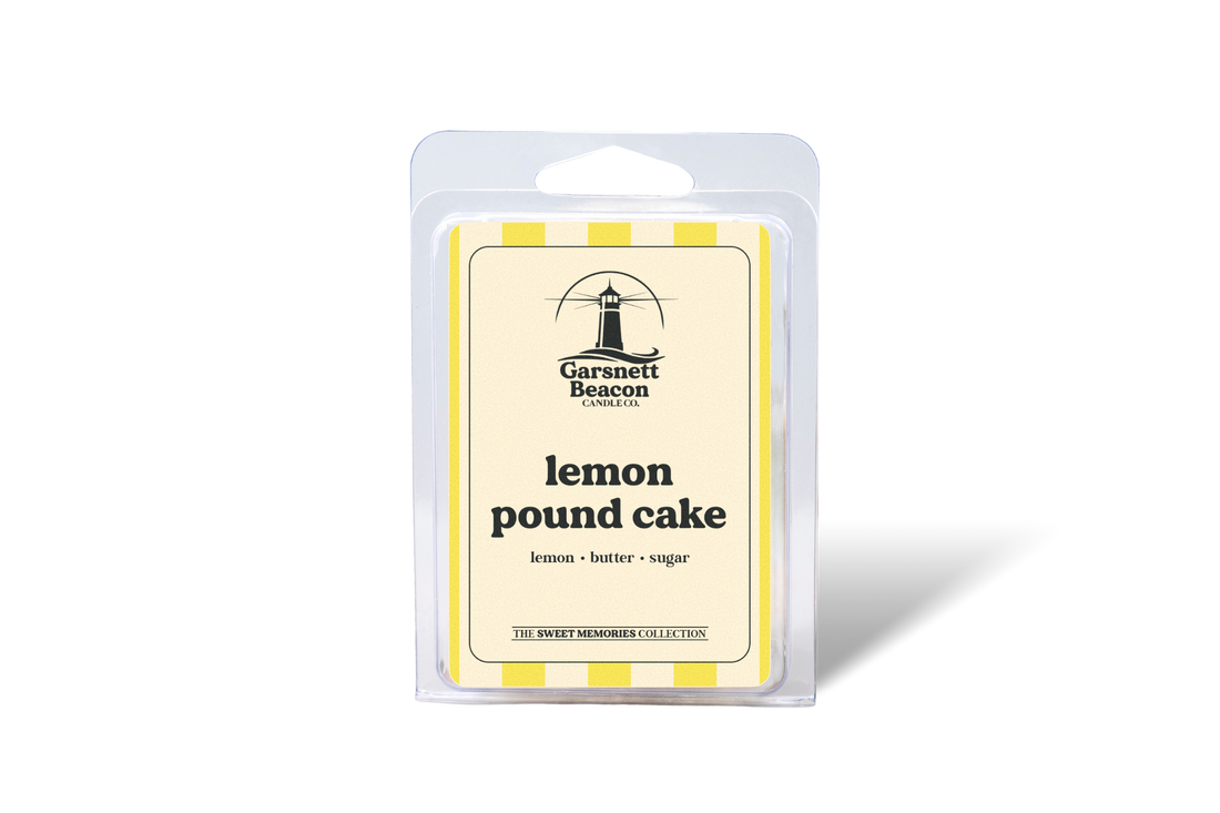 Lemon Pound Cake Wax Melts - Lemon, Butter, Sugar Scent